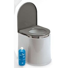 wc chimico portatile con liquido 1 lt