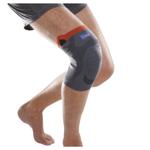 Pure Health Ginocchiera Rinforzata Con Rotula Aperta E Cinghie Regolabili, Per Sollievo Da Artrite, ACL, Lesioni Menisco, Corsa, Taglia Unica