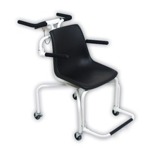 bilancia digitale a sedia con ruote bld485 - uso medico