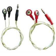 sdoppiatore di uscite da spinotto 4mm maschio verso 2 clip femmina