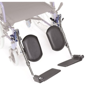 Pedana Elevabile Manuale Destra Per Carrozzina Elettrica Escape CM900 - Misura Seduta 46 Cm