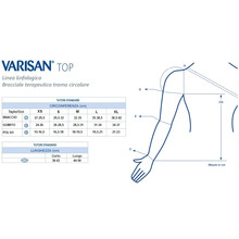 cl447 varisan top bracciale autoreggente al polso lungo ccl2