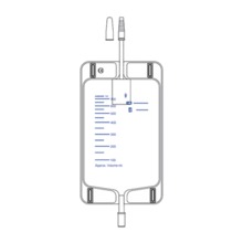unomedical sacca urina da gamba monouso tubo 35 cm