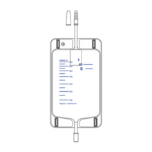 unomedical sacca urina da gamba monouso tubo 10 cm