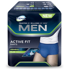 tena men active fit pants mis. media cfx9 ctx4