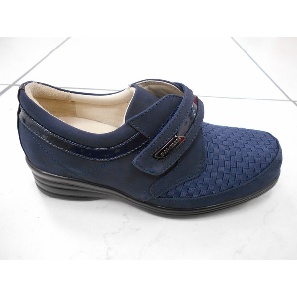 Podartis Sienna Scarpe Ortopediche Donna Con Cerniera E Stringhe, Suola Flessibile Biomeccanica, Tomaia In Vitello E Camoscio, Calzata 10. Comfort E Qualità. - 3