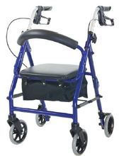 deambulatore rollator pieghevole in alluminio ro23 mini (ingombro ridotto)