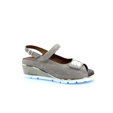 tomasi sandalo donna con zeppa e con strec art. diamante