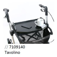 tavolino vassoio per rollator gemino