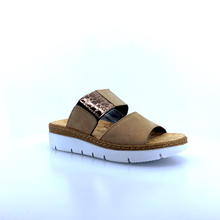 ciabatta donna con doppia fascia kork pred.6