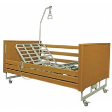 letto elettrico bariatrico completo di  sponde e asta solle portata 350 kg 